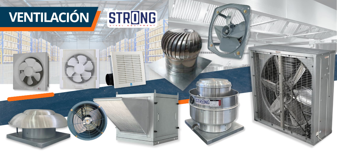 Productos de ventilación industrial Proditec