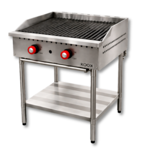 Asador Industrial A Gas Acero Inoxidable De 24"