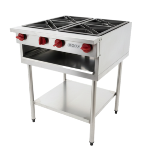 Cocinas Industriales Kook De 4 Y 6 Quemadores